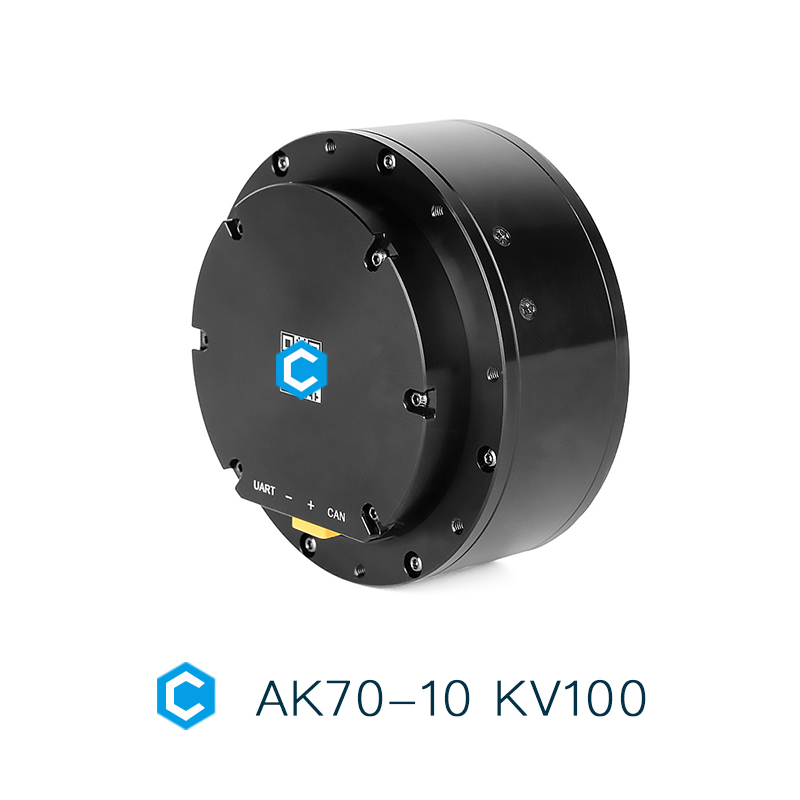 AK70-10 KV100 CubeMars High-To - огляд і ціна Bldc Planetary Gear Motor 48V High Torque