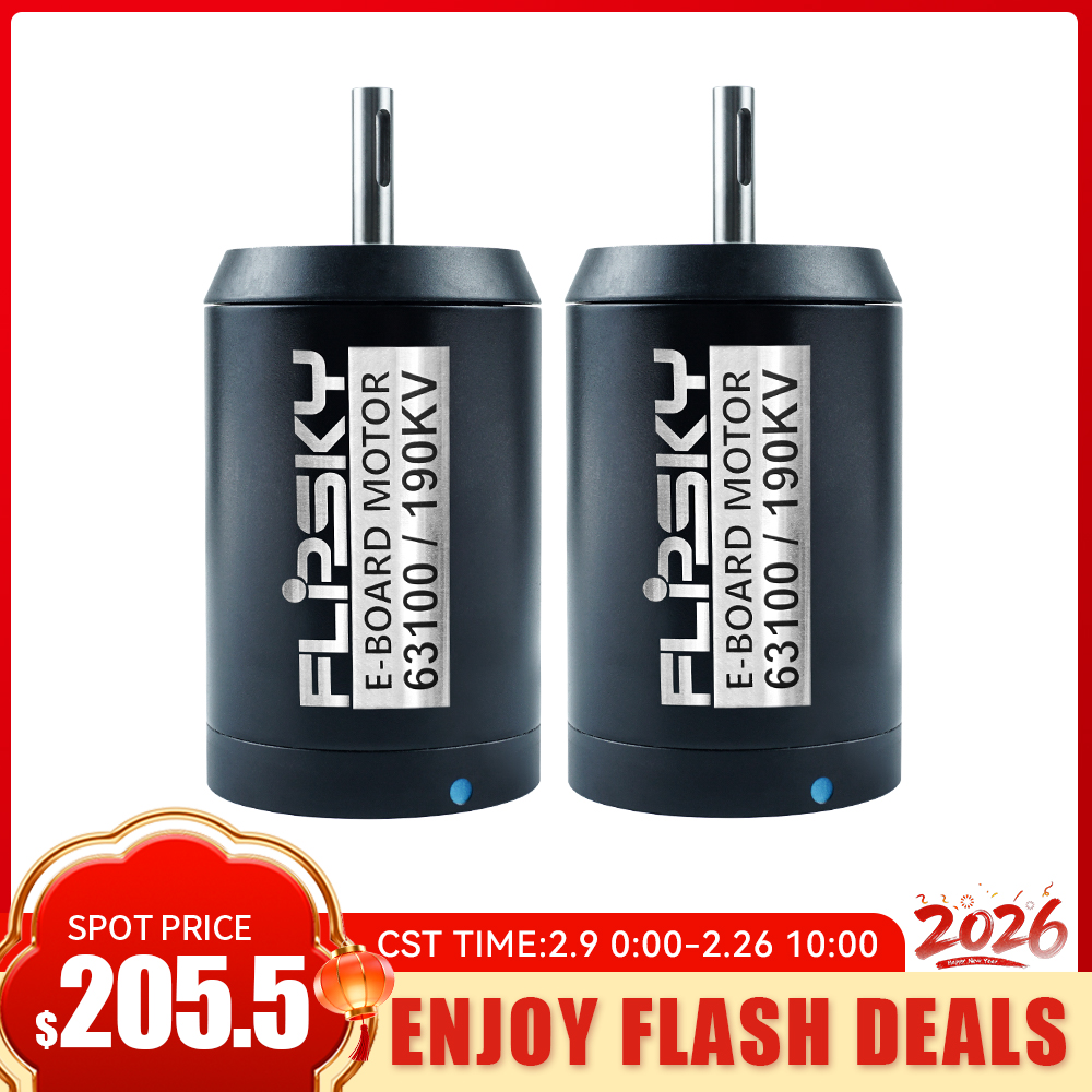 Flipsky Flash Deals 2PCS Senso - огляд і ціна 63100 Brushless Motor 140Kv